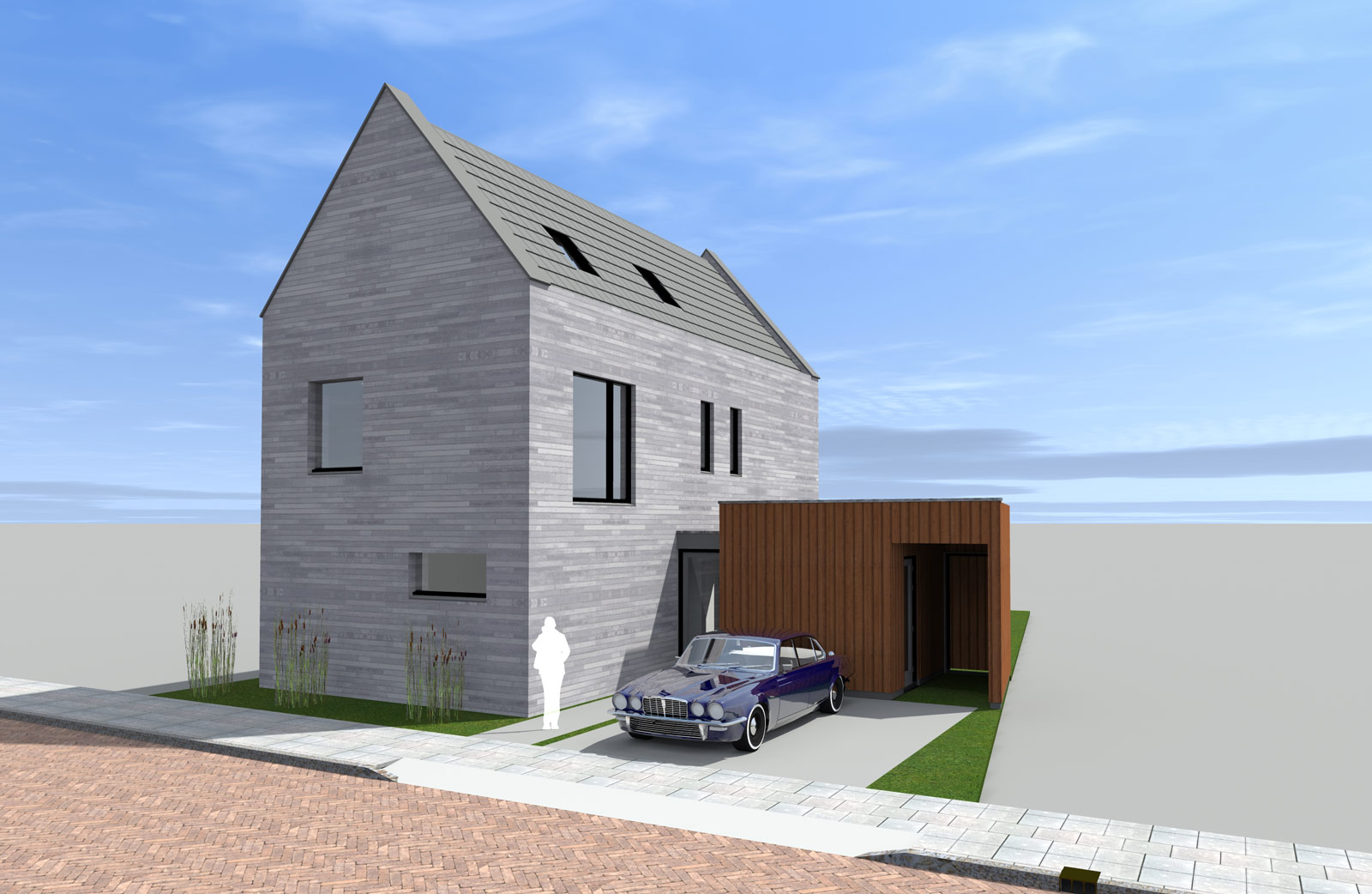 Stadsvilla Enschede 3D