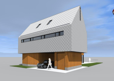 Moderne stadsvilla versie 1