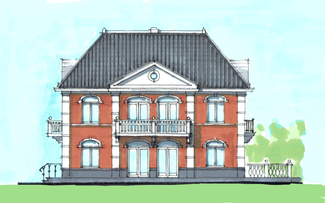 Ontwerp klassieke villa Sprakelweg ’t Vaneker