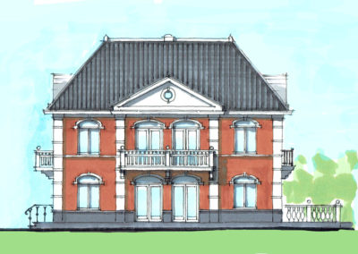 Ontwerp klassieke villa Sprakelweg ’t Vaneker