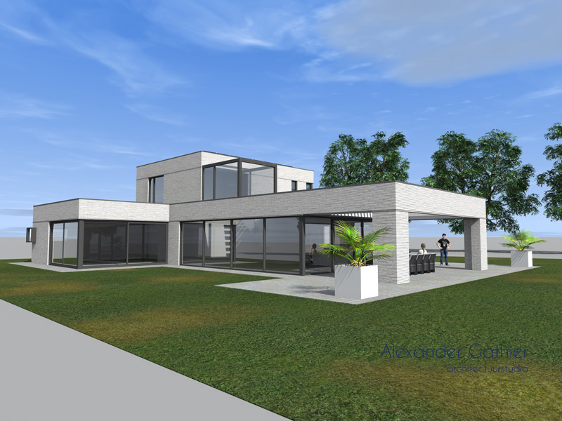 Landelijke moderne villa in Enschede