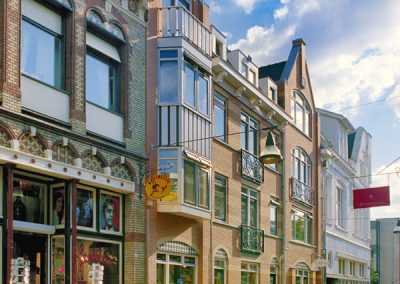 Appartementen en winkels, Enschede