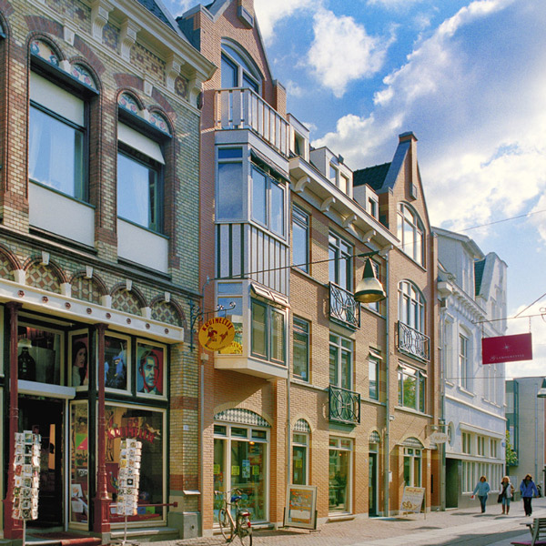 Appartementen en winkels, Enschede